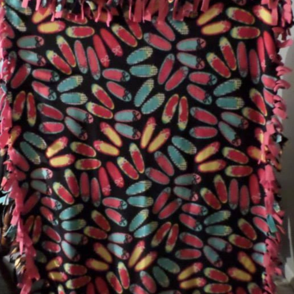 Handmade Fleece Blanket